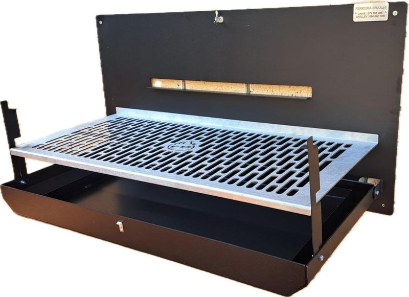 Fold-Up Wall Mount Braai