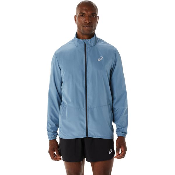 ASICS Men's Core Running Jacket - Steel Blue