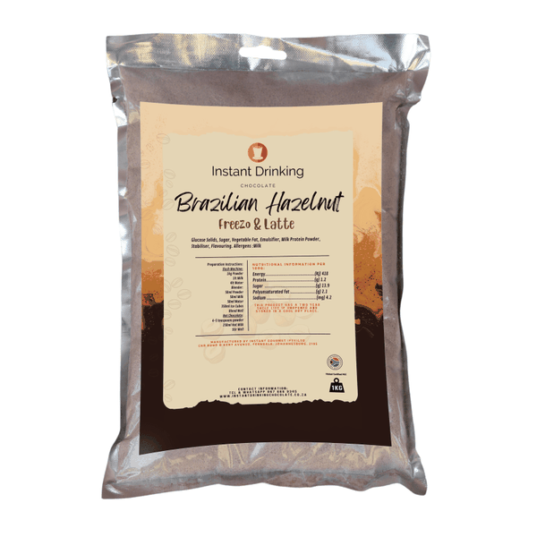 Instant Drinking Hot Chocolate Brazilian Hazelnut 1kg