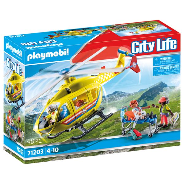 Playmobil City Life - Medical Helicopter (48 Pieces)