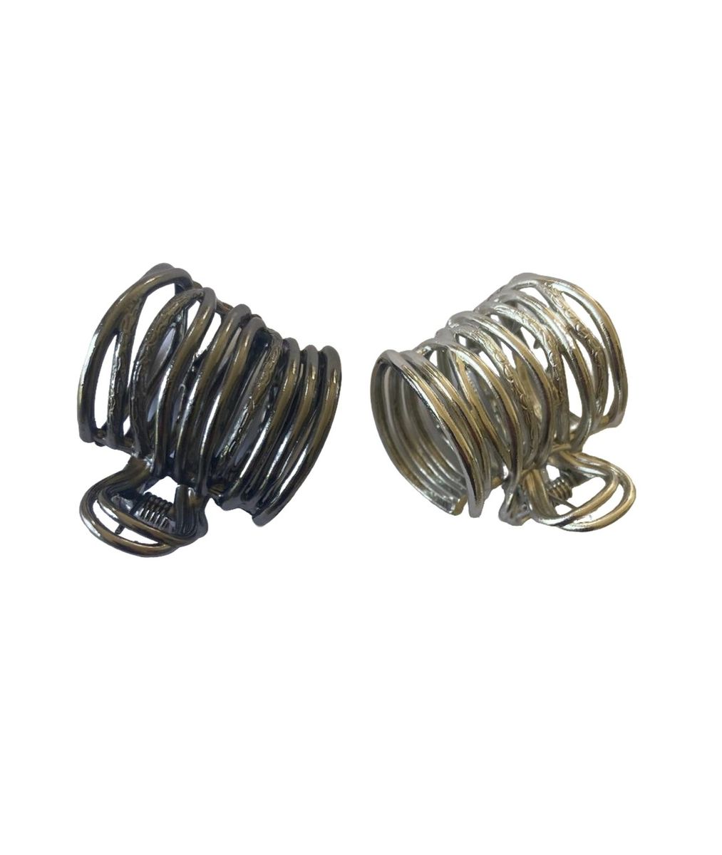 2pcs High Ponytail Holder Clamp - Small Chic Hair Claw Clips for Women