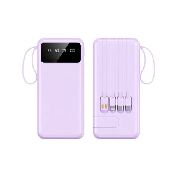 Colorful 20000mAH High Capacity Fast Charging Powerbank with LED Flashlight