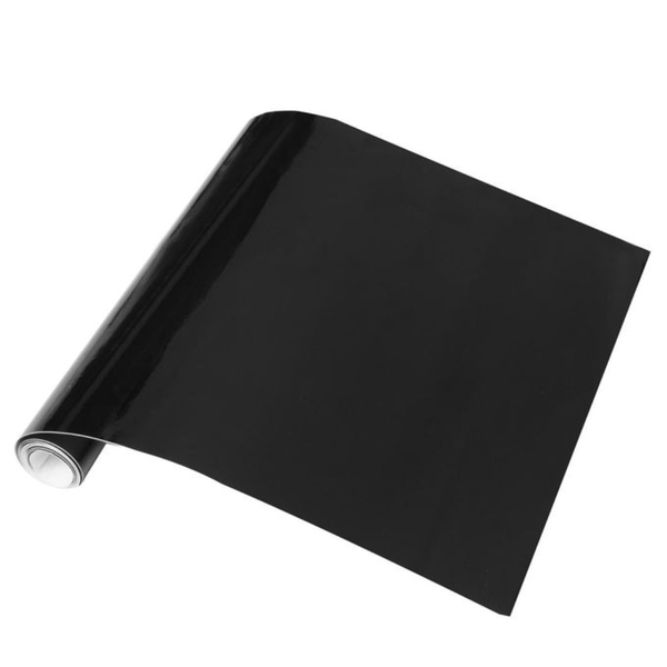 Gloss Black Vinyl Wrap - 610mm x 500mm