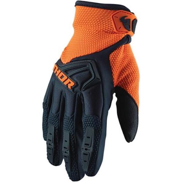 Thor Kids Spectrum Midnight/Orange Gloves image