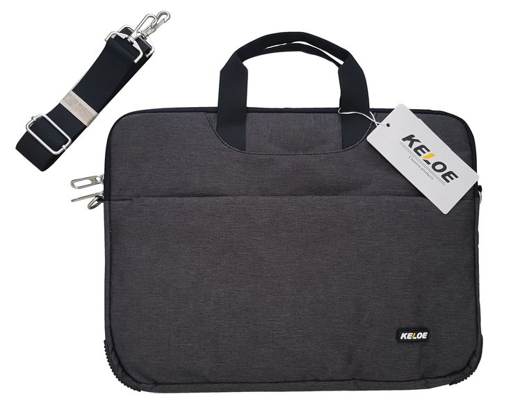Keloe Laptop/Notebook Bag 15.6 inch - Black