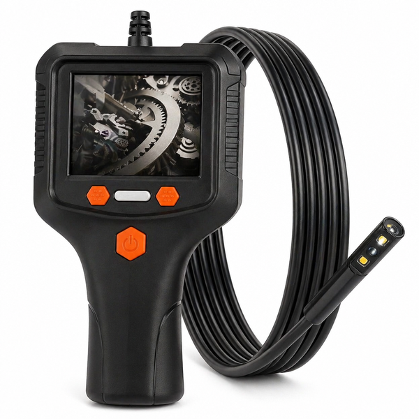 Screen Endoscope for Inspection HD Camera 5m Cable LED