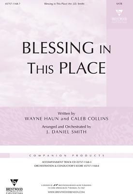 Blessing in This Place Split Track Accompaniment CD