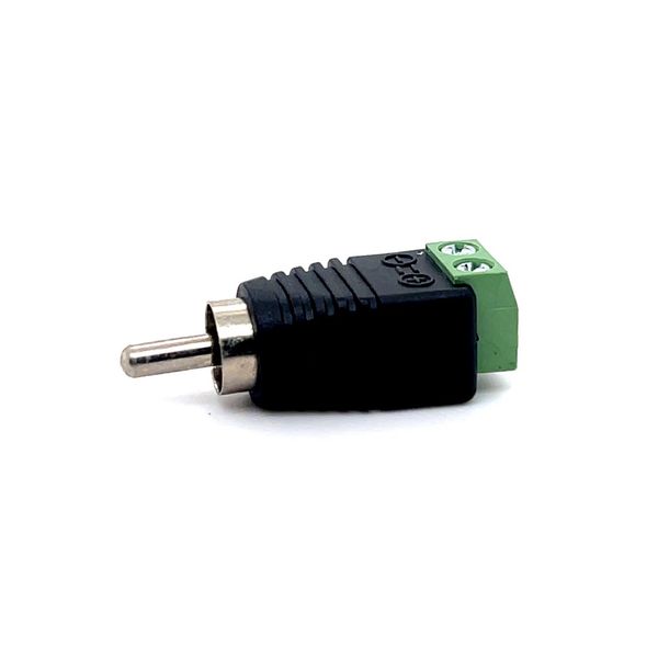 RCA Male to 2-pin Connector