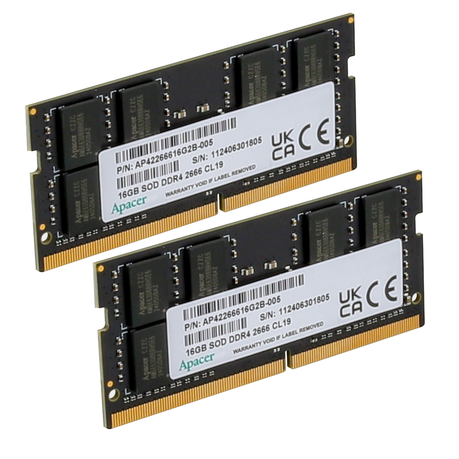 Apacer Ddr Sodimm Apacer Combo- Apacer 32Gb DDR4 2666Mhz SODimm