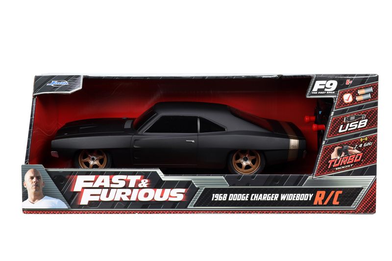 Fast &amp; Furious 1:16 R/C Dom'S 1968 Dodge Charger