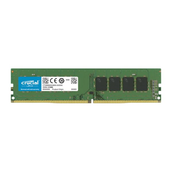 Crucial 4Gb 2666Mhz Ddr4 Single Rank Desktop Memory