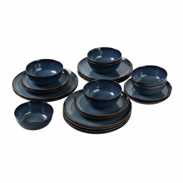 16-piece Reactive Glaze Dinnerware Set