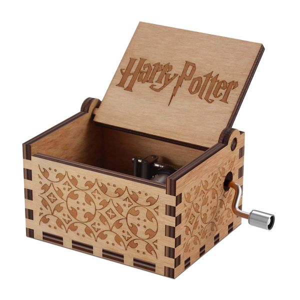 Harry Potter - Wooden Carved Music Box