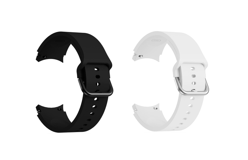 Strap Compatible with Samsung Galaxy Watch 4/5/6 - Black and Pink