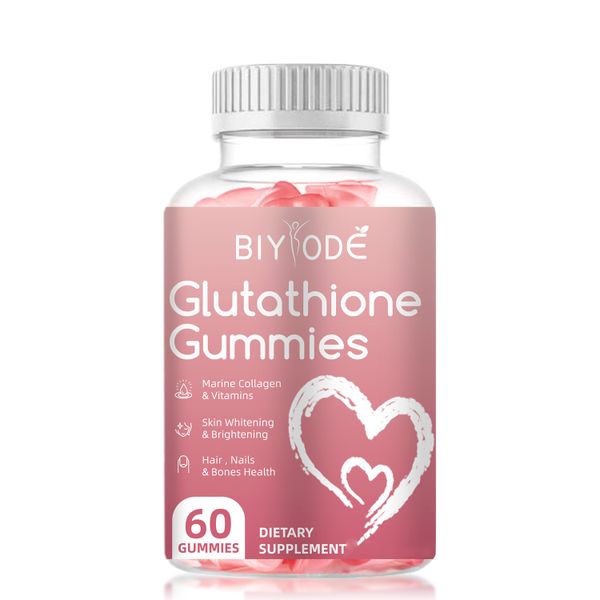 BIYODE Glutathione Gummies with Marine Collagen &amp; Vitamins