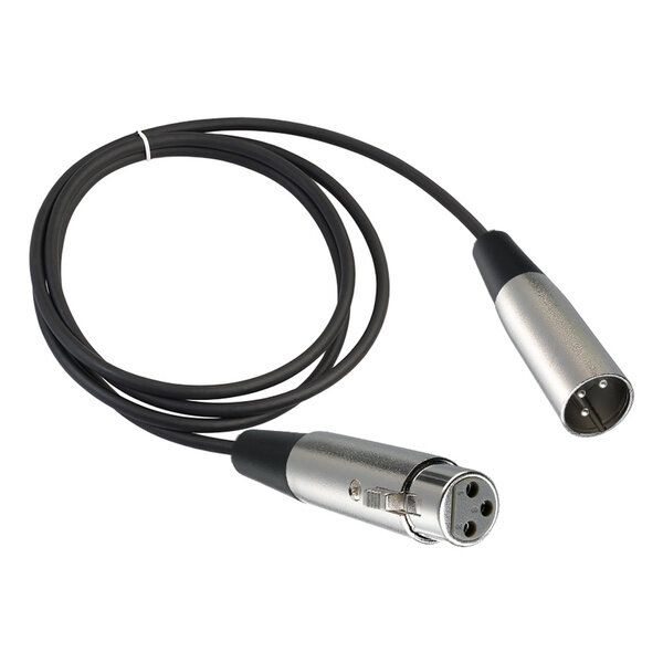 1.5M XLR 3 Pin Male To Female Microphone Extension Cable