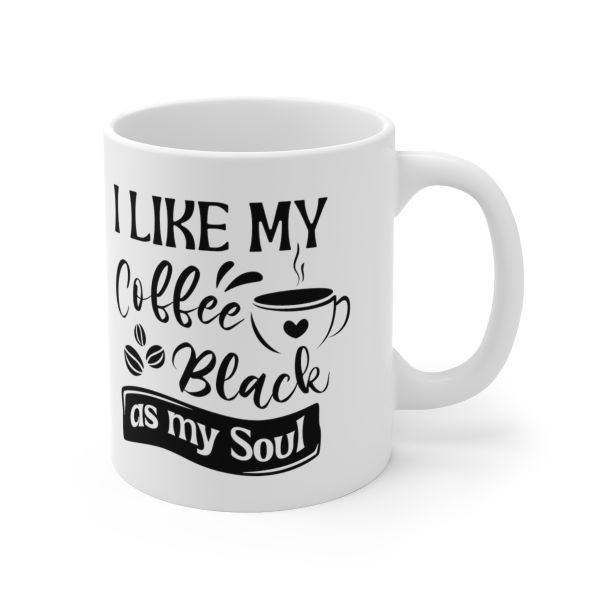 Imaging Architects I Like My Coffee Black Ceramic Mug 11oz