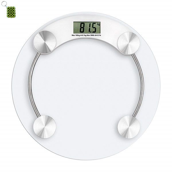 Aerbes AB-C14 Round Body Weight Scale + Key Chain