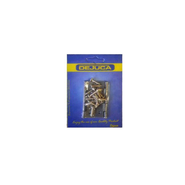 Dejuca - Butt Hinge - Sc - 65mm - 1pair/Card