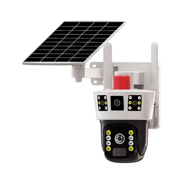 3 Screens Outdoor 4G Solar CCTV Camera S24-4-7