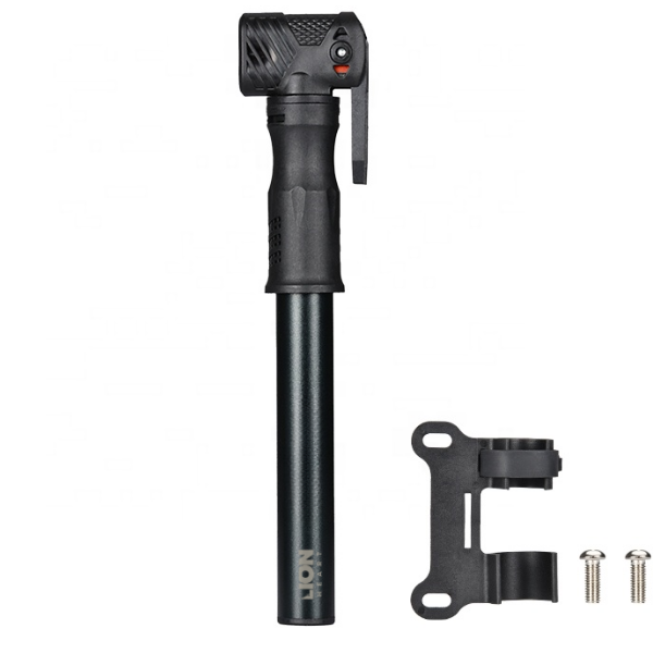 LH Smart Dual Bike Pump High-Pressure Bike Tire Pump and Inflatables -Black