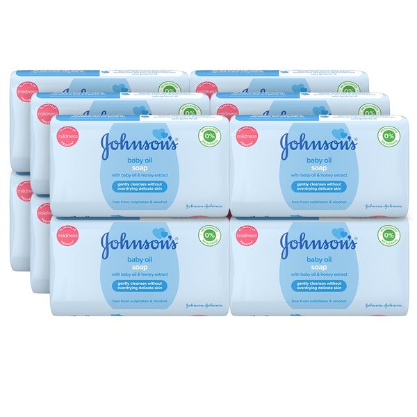 Johnson's Baby Oil Soap 175g x 12