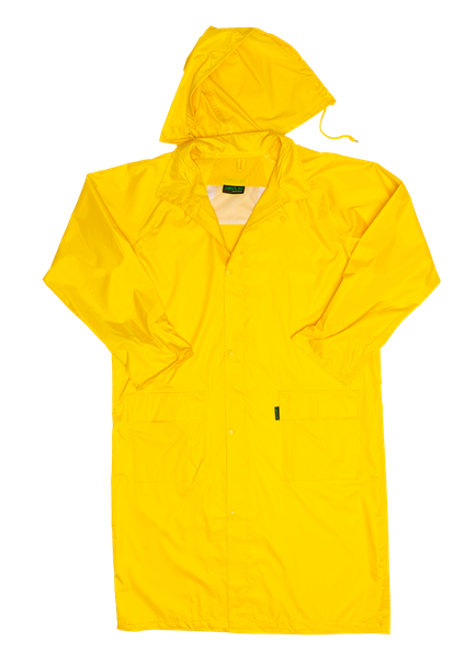 Javlin - Yellow Polyester PVC Calf Length Rain Coat | Shop Today. Get ...