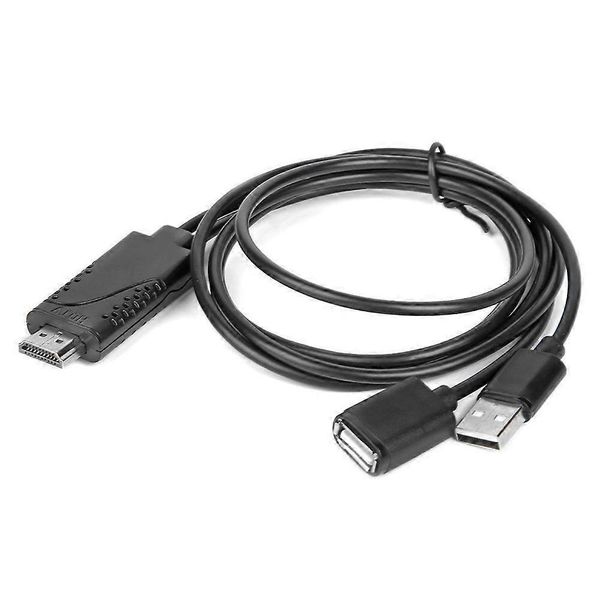 Phone to HDTV Adapter Cable 1080P-Connect Mobile to TV, Monitor &amp; Projector