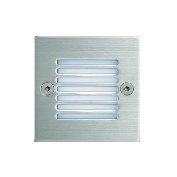 Radiant - Foot Light Outdoor Recess Grid S/Steel