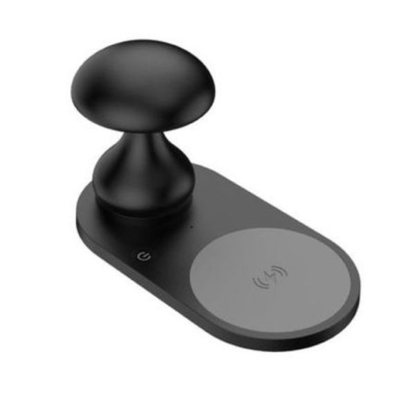 Multifunctional Qi Charging Station - Black