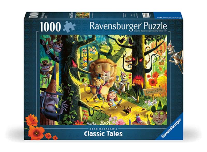 Ravensburger 1000 Piece Lions-Tigers-Bears Oh My