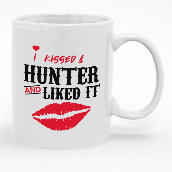 I Kissed A Hunter And I Liked It Mug - Loving Gift Idea