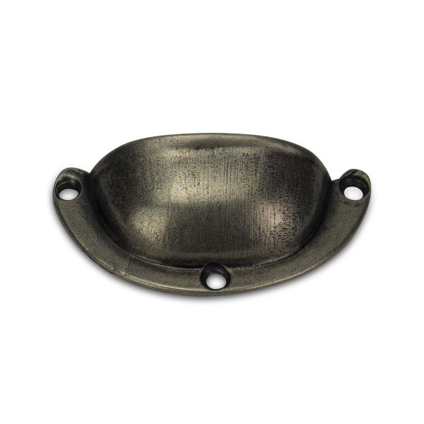 Finger Pull Handle - Small Drawer – Rustic - Metal