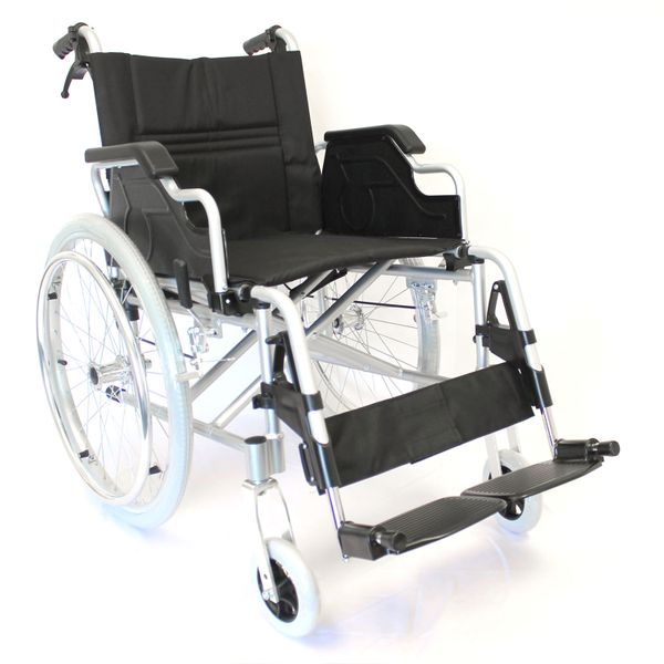 Deluxe Aluminium Light Weight Wheelchair - Standard 18inch(45cm) seat width