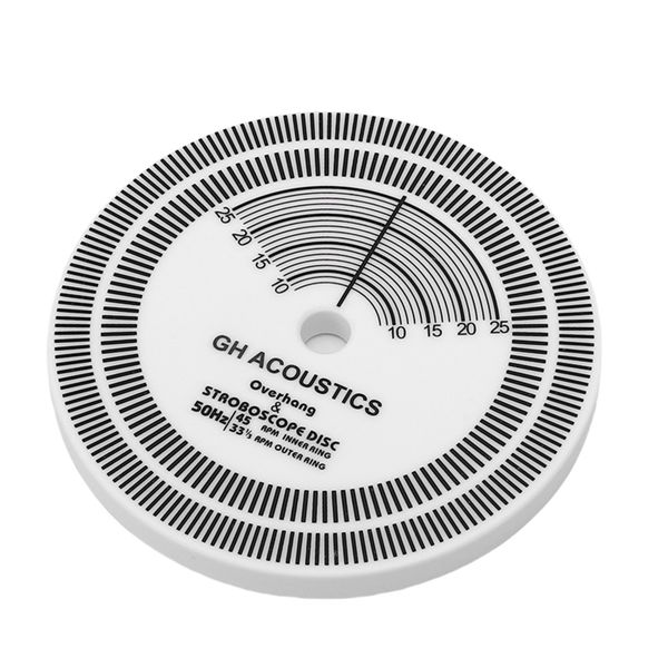 HiFi Turntable Strobe Disc Mat PVC Speed Calibration For Record Player