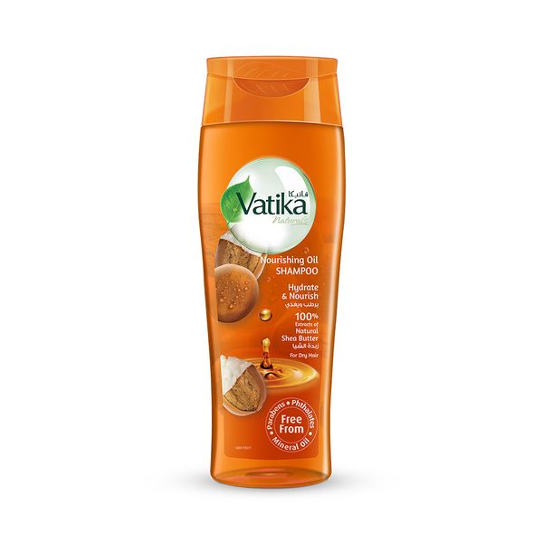 Vatika Naturals Shea Butter Nourishing Oil Shampoo for Dry Hair 400ml