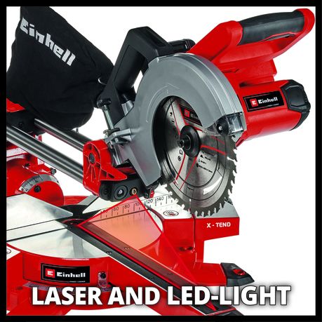 EINHELL Power X Change Cordless Sliding Mitre Saw TE SM 36 210 Li