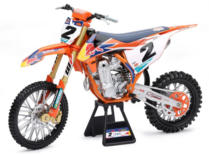 New-Ray 1/6 Red Bull KTM 450 SX-F 2019 - Cooper Webb 2 (36cm Long)