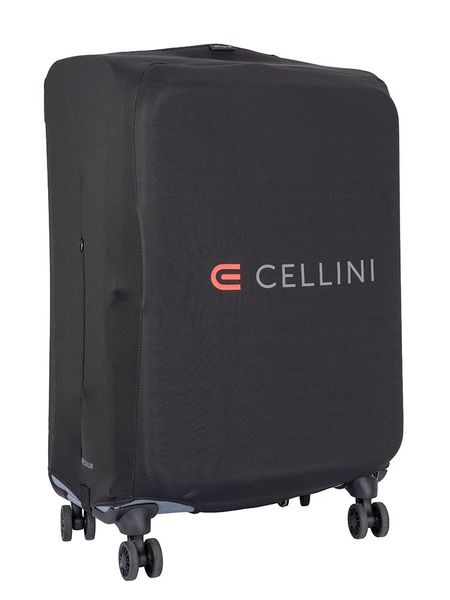 Cellini Medium Lockable Luggage Cover + Free phone holder