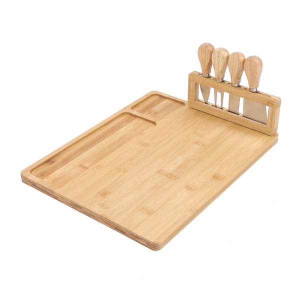 Cheese Lovers Bamboo Cheese Board by Soul Lifestyle