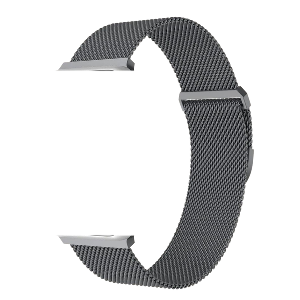 38/40/41mm Mesh Metal Magnetic Milanese Watch Strap For Apple iWatch - Grey