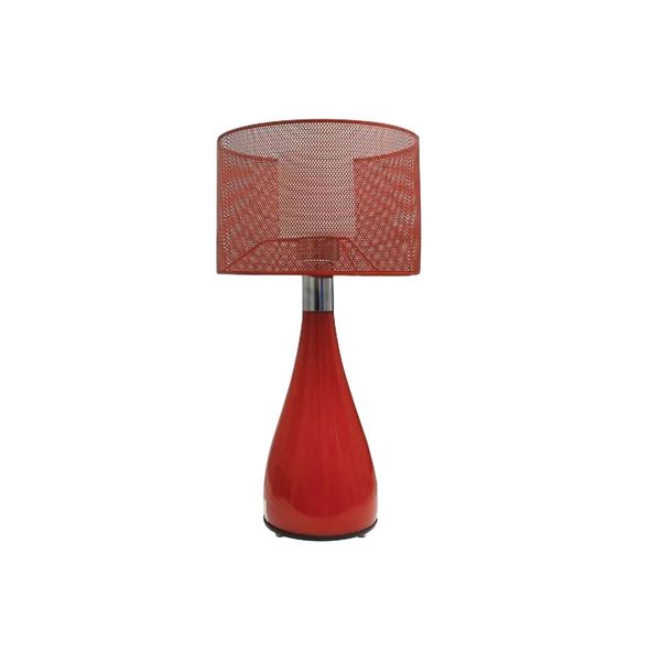 ACDC - 1x E27 Red Base Red Shade Light Fitting