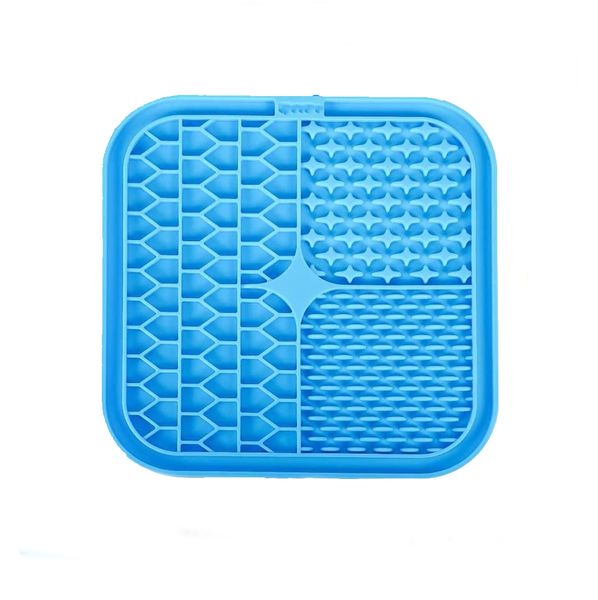 Licking Mat For Dogs And Cats Slow Feeder With Suction Cups
