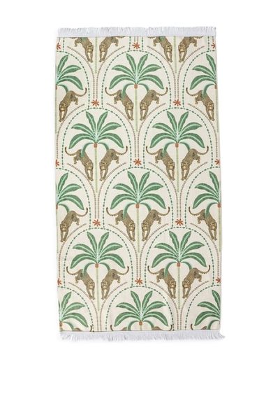 Polycotton Printed Fringe Ubombo Beach Towel,