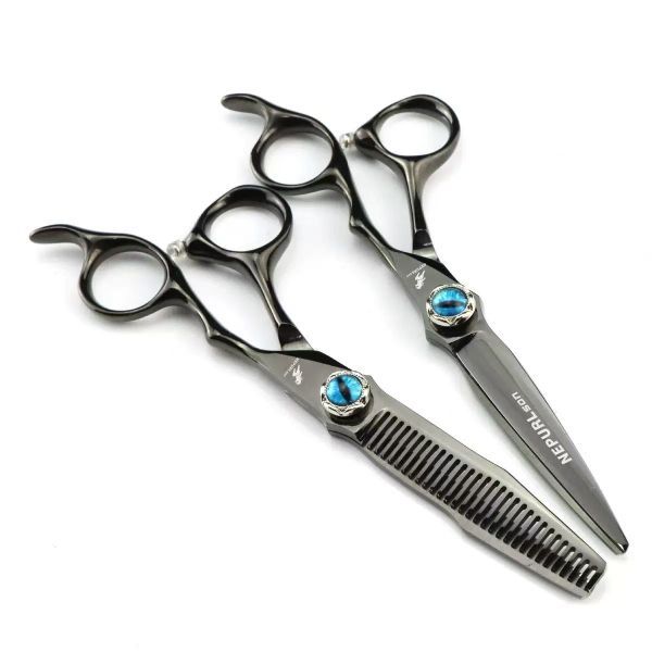6 Inch Devil's Eye Screw Scissors For Hairdressing And Haircutting