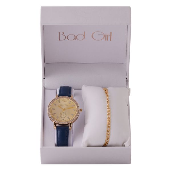 Bad Girl Hustle Watch &amp; Jewellery Set