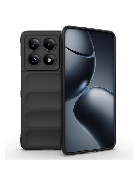 Camera Protection Embossed Soft Silicone Cover Compatible With Xiaomi 14T Pro