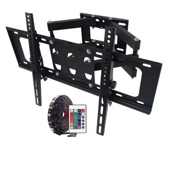 Incredible-ZJ06 Upto 70 Inch Wall TV Bracket With RGB Strip Light