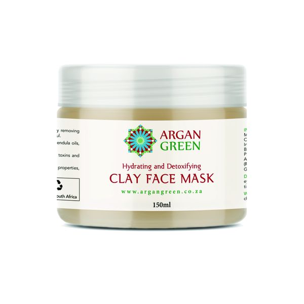 Argan Green Clay Face Mask