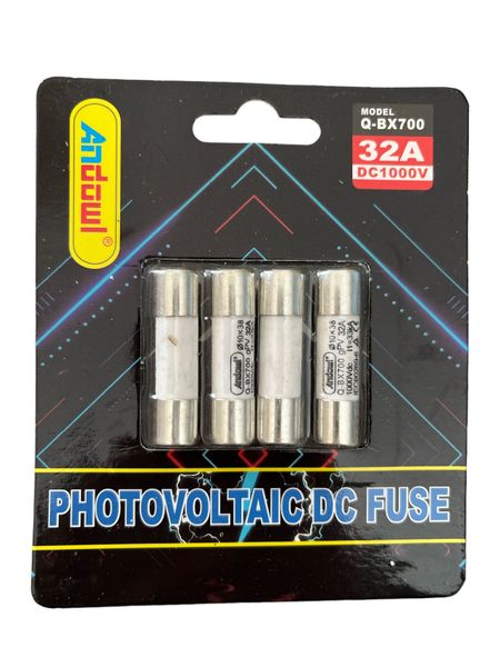 Photovoltaic Glass 4X 1000VDC/32A Fast DC Fuse